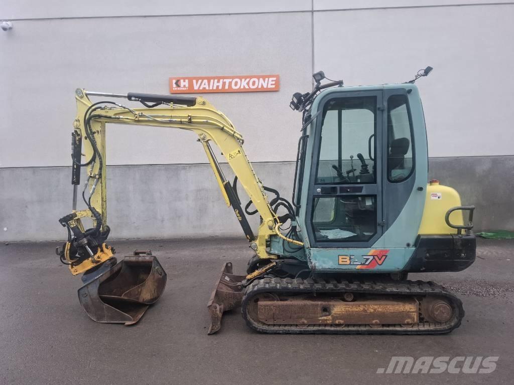 Yanmar B 37 V Miniekskavaatorid < 7 t