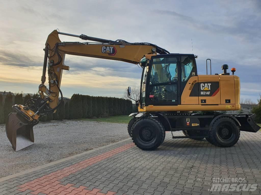 CAT M 314 F Ratasekskavaatorid