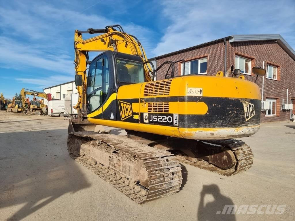 JCB JS 220 LC Roomikekskavaatorid