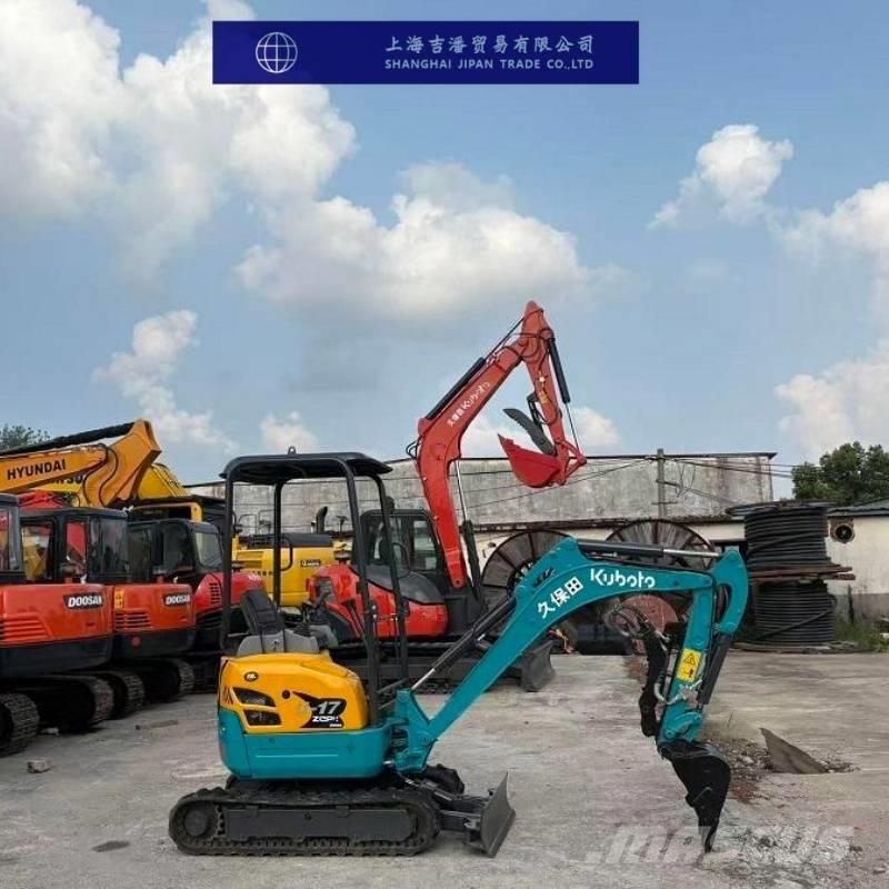 Kubota U 17 Miniekskavaatorid < 7 t
