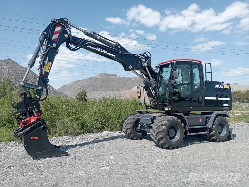 Atlas 185w Ratasekskavaatorid