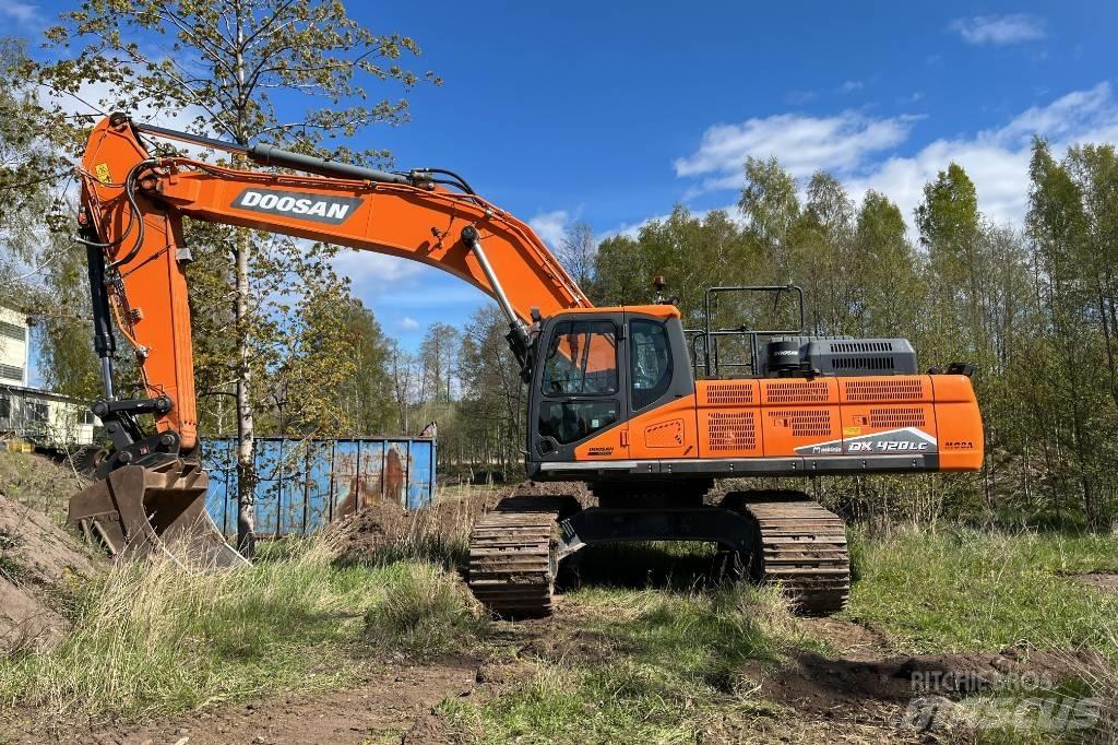 Doosan DX 420 LC Roomikekskavaatorid