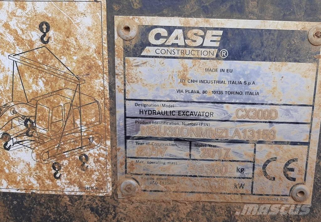 CASE CX 300 D Muud