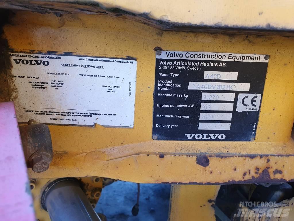 Volvo A 40 D Liigendraamiga pinnaseveokid