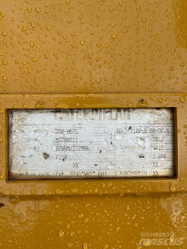 CAT 374 CAT Bucket Kopad