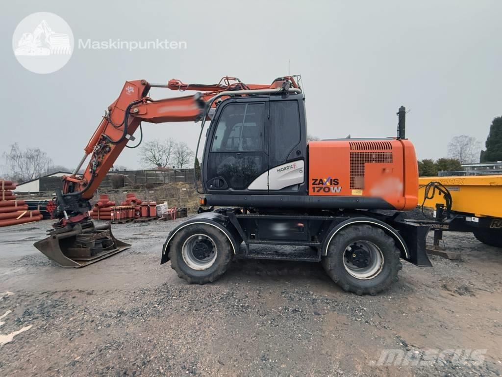 Hitachi ZX 170 W-5 B Ratasekskavaatorid