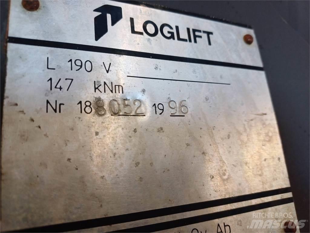Loglift 190v Harvesteri kraanad