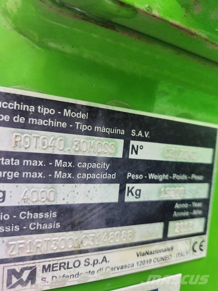 Merlo 40.30 Teleskooplaadurid