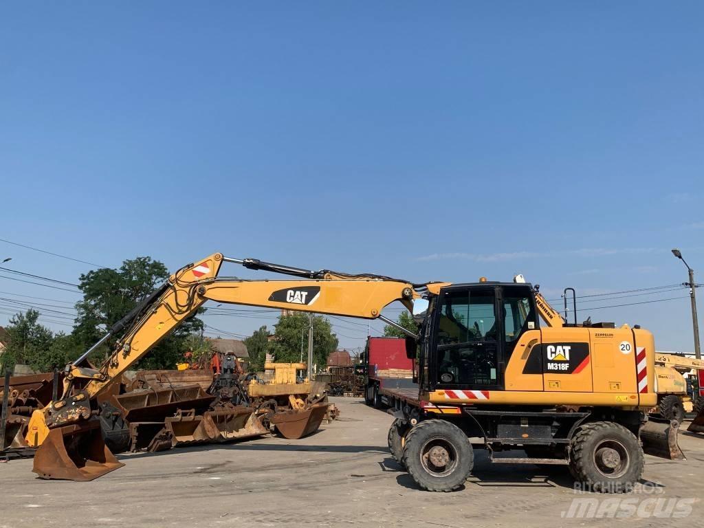 CAT M 318 F Ratasekskavaatorid
