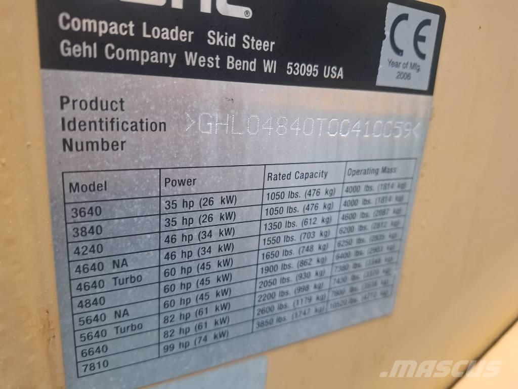 Gehl 4840 Kompaktlaadurid