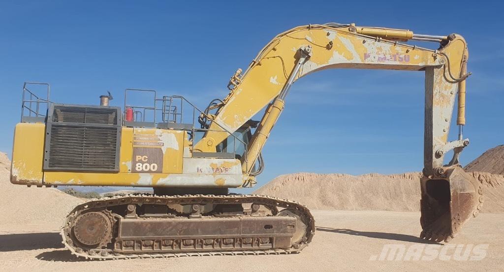 Komatsu PC 800-6 Roomikekskavaatorid