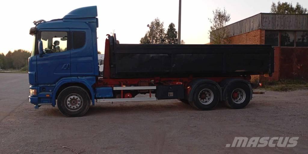 Scania 124 C 420 Konksliftveokid