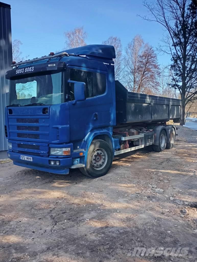 Scania 124 C 420 Konksliftveokid