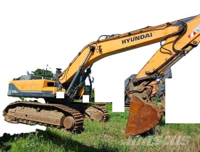 Hyundai Robex 520 LC Roomikekskavaatorid