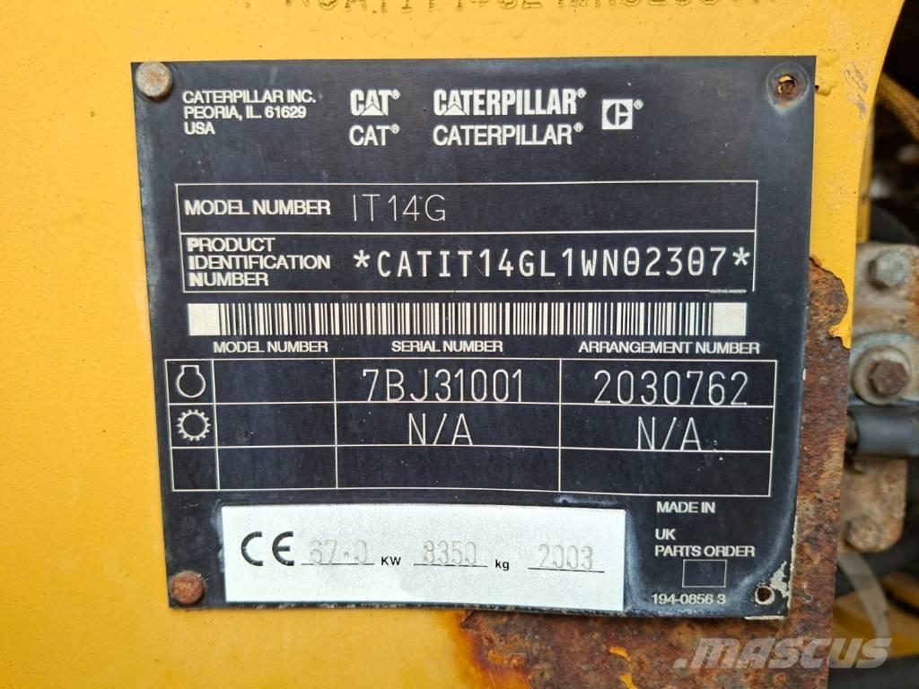 CAT IT 14 G Rataslaadurid
