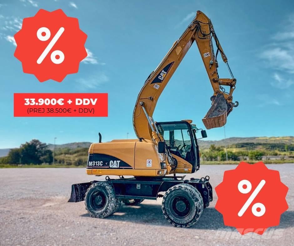 CAT M 313 C Ratasekskavaatorid