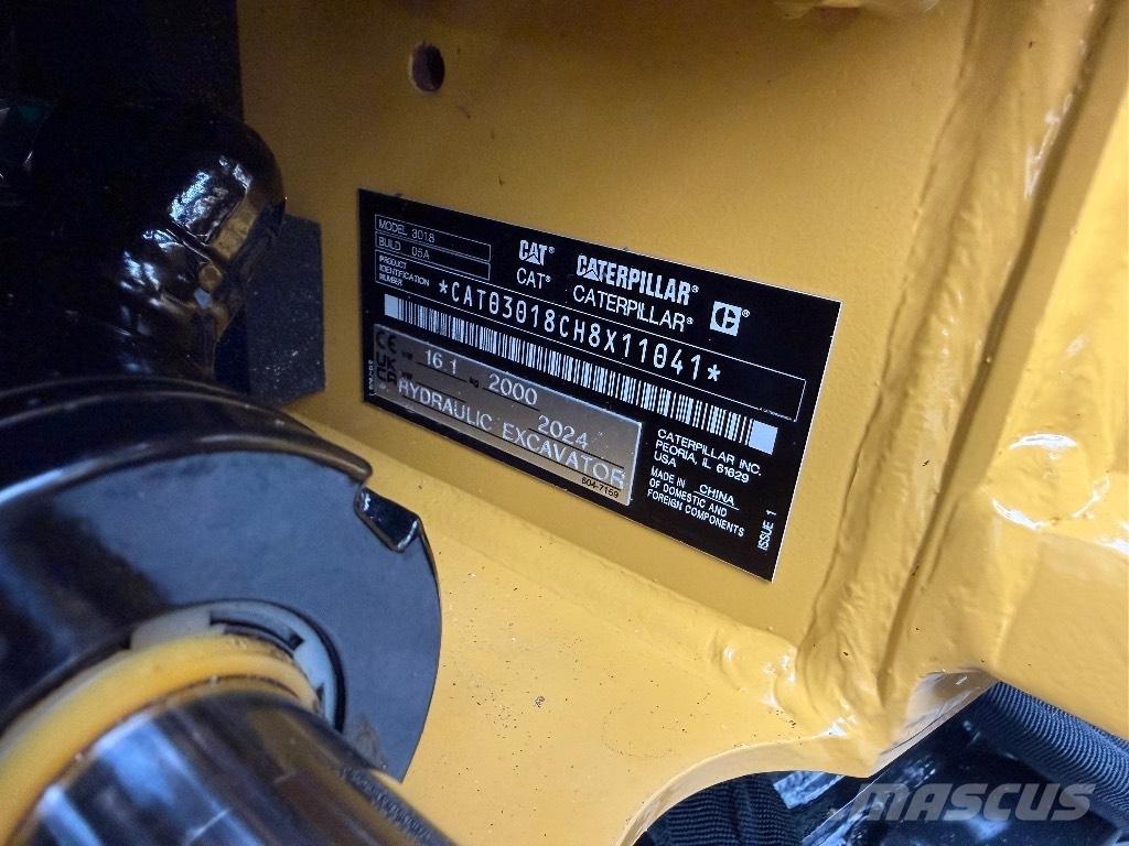 CAT 301.8 CR Miniekskavaatorid < 7 t