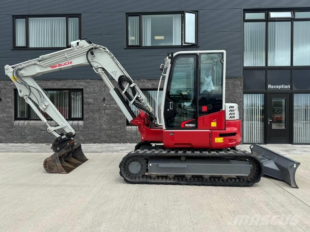 Takeuchi TB 280 FR Väikeekskavaatorid 7t-12t