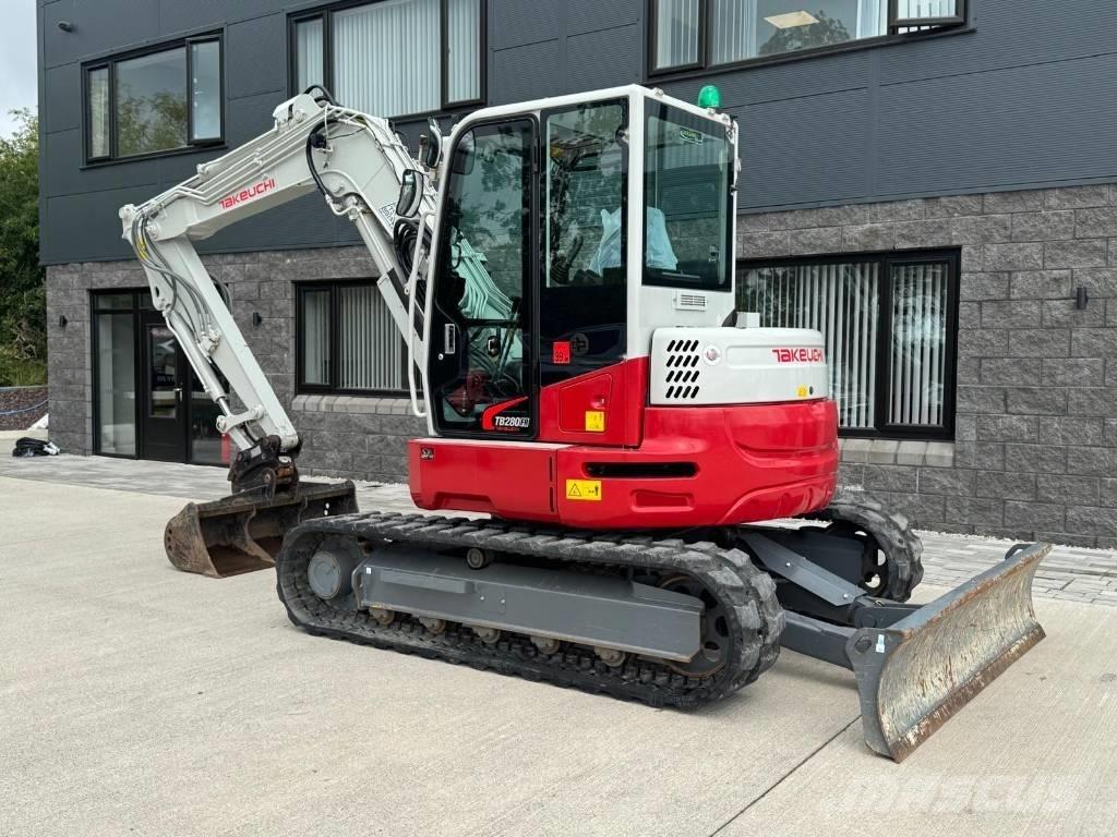 Takeuchi TB 280 FR Väikeekskavaatorid 7t-12t