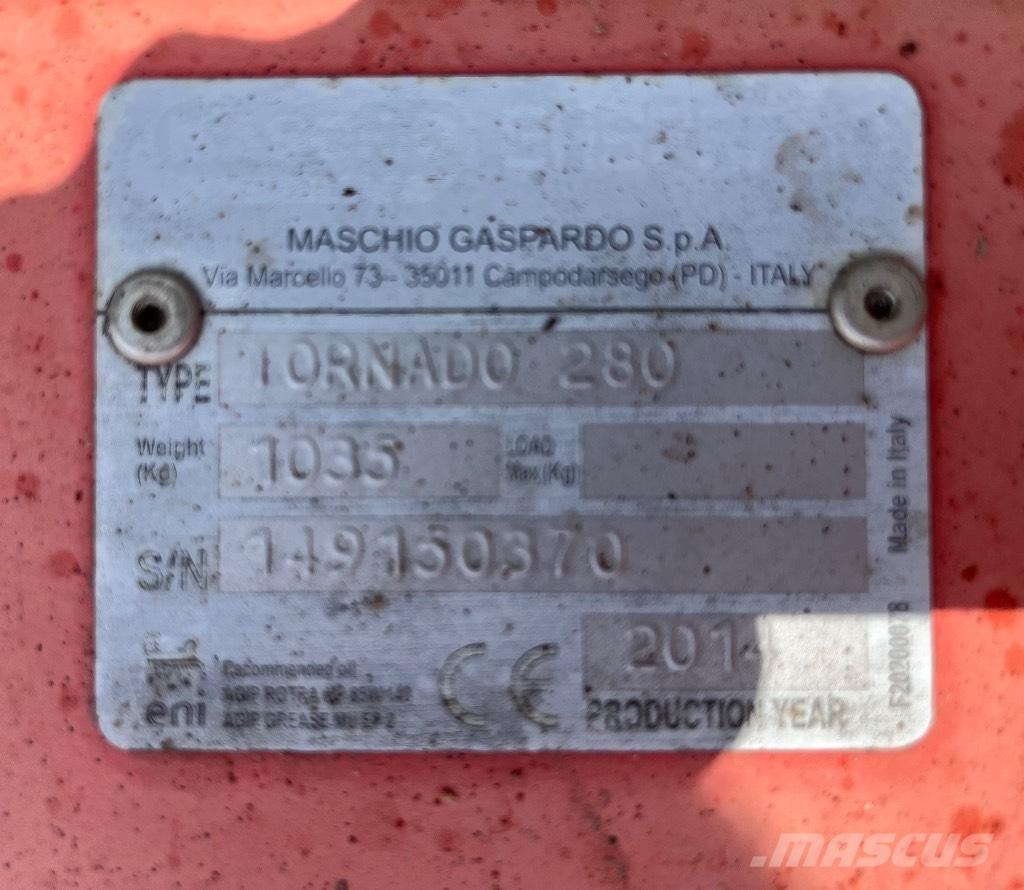 Maschio Tornado 280 Karjamaade niidukid / pealselõikurid