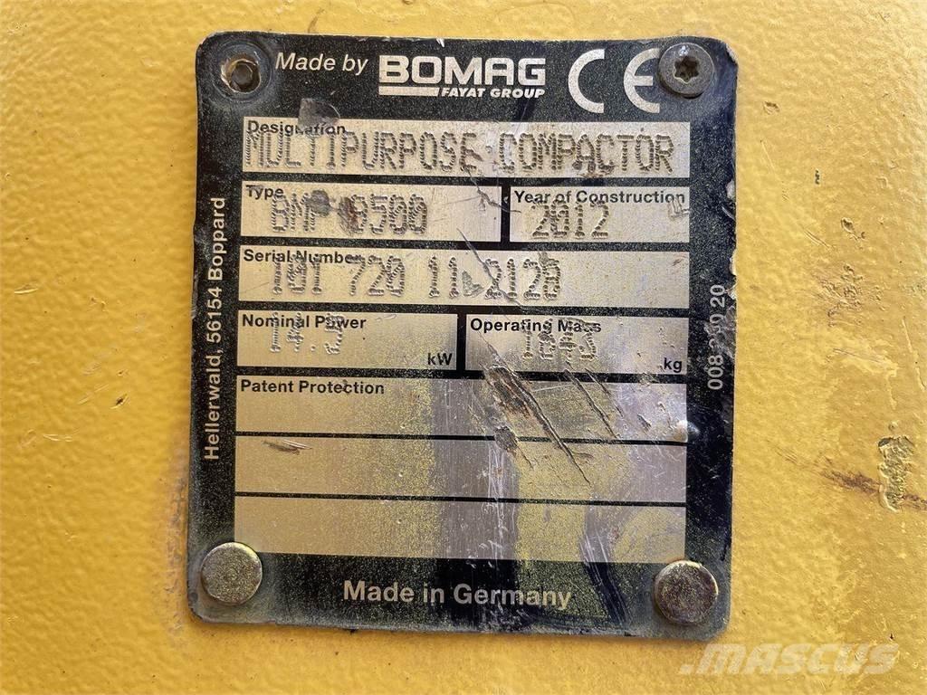 Bomag BMP 8500 Pinnaserullid