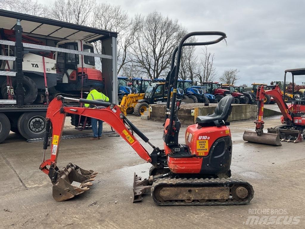 Kubota U 10-3 Miniekskavaatorid < 7 t