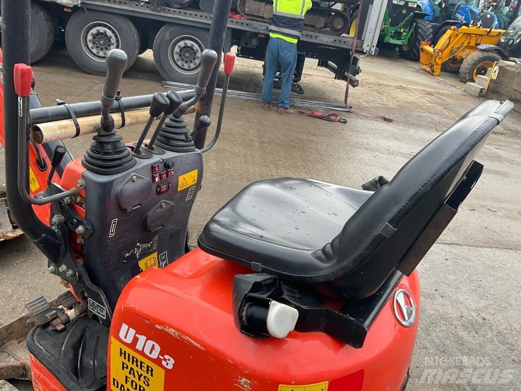 Kubota U 10-3 Miniekskavaatorid < 7 t