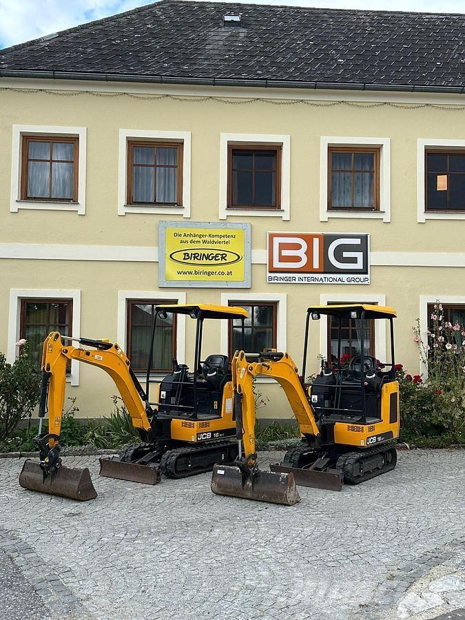 JCB 16C-1 Miniekskavaatorid < 7 t