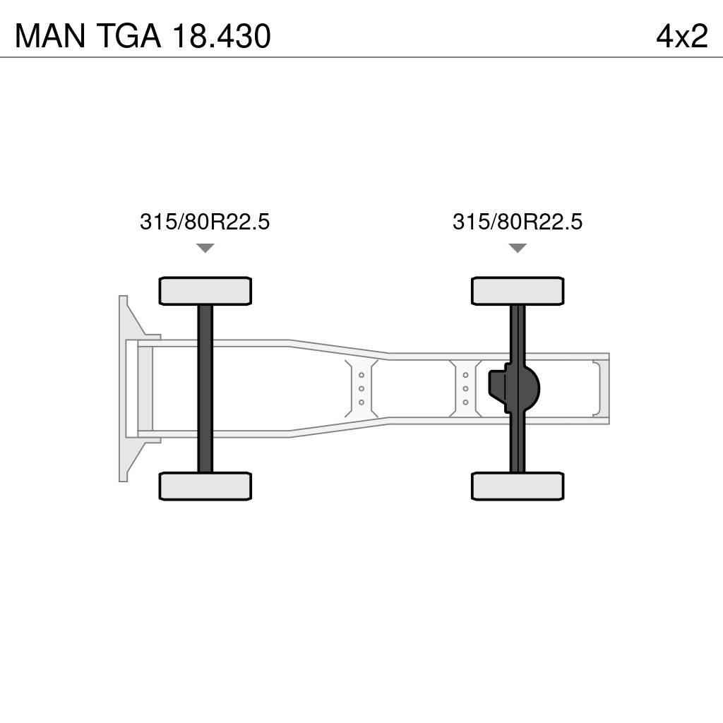 MAN TGA 18.430 Sadulveokid