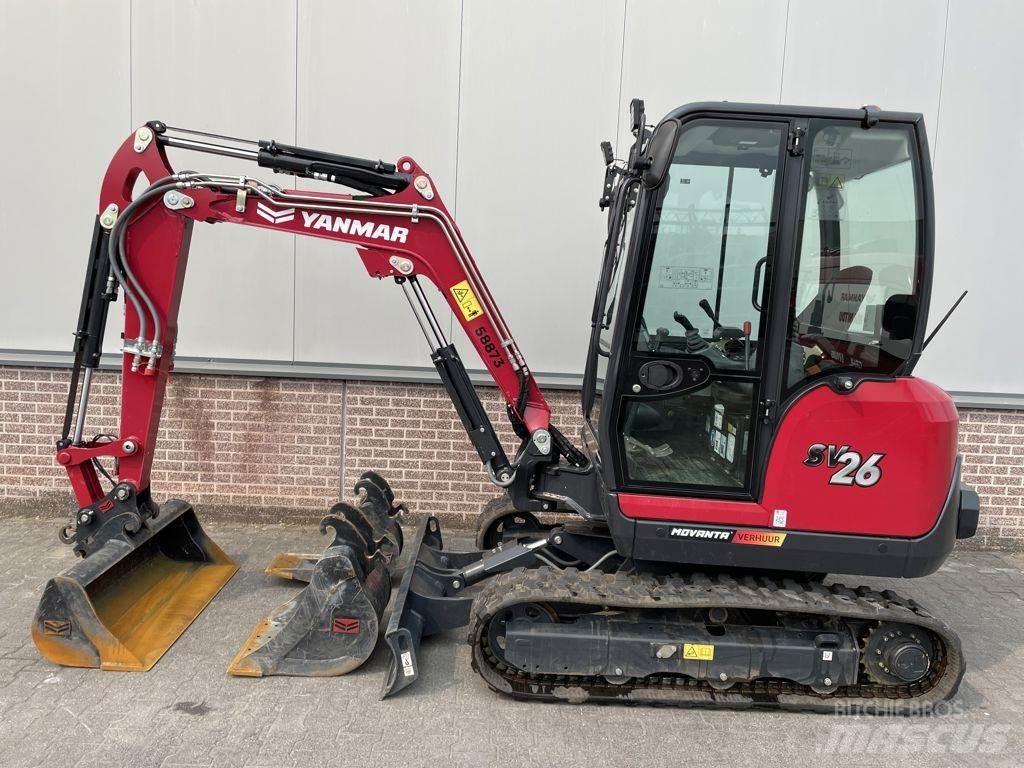Yanmar SV26 Miniekskavaatorid < 7 t