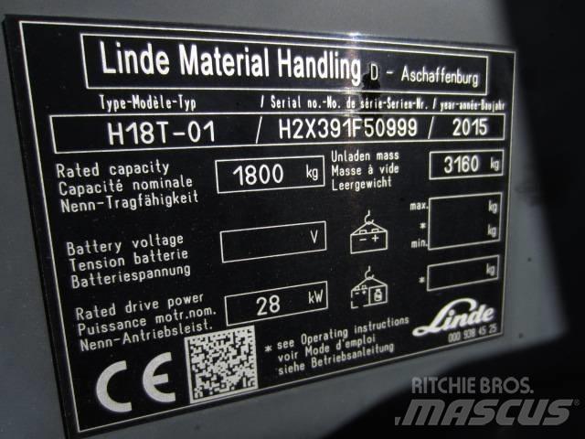 Linde H 18 T-03 Gaasitõstukid