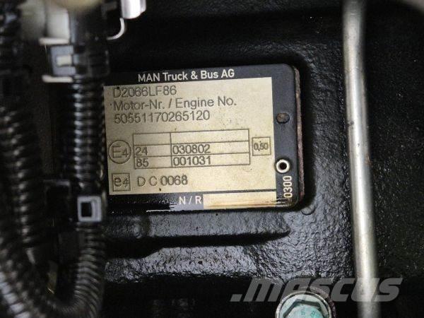 MAN D2066 LF86 Mootorid