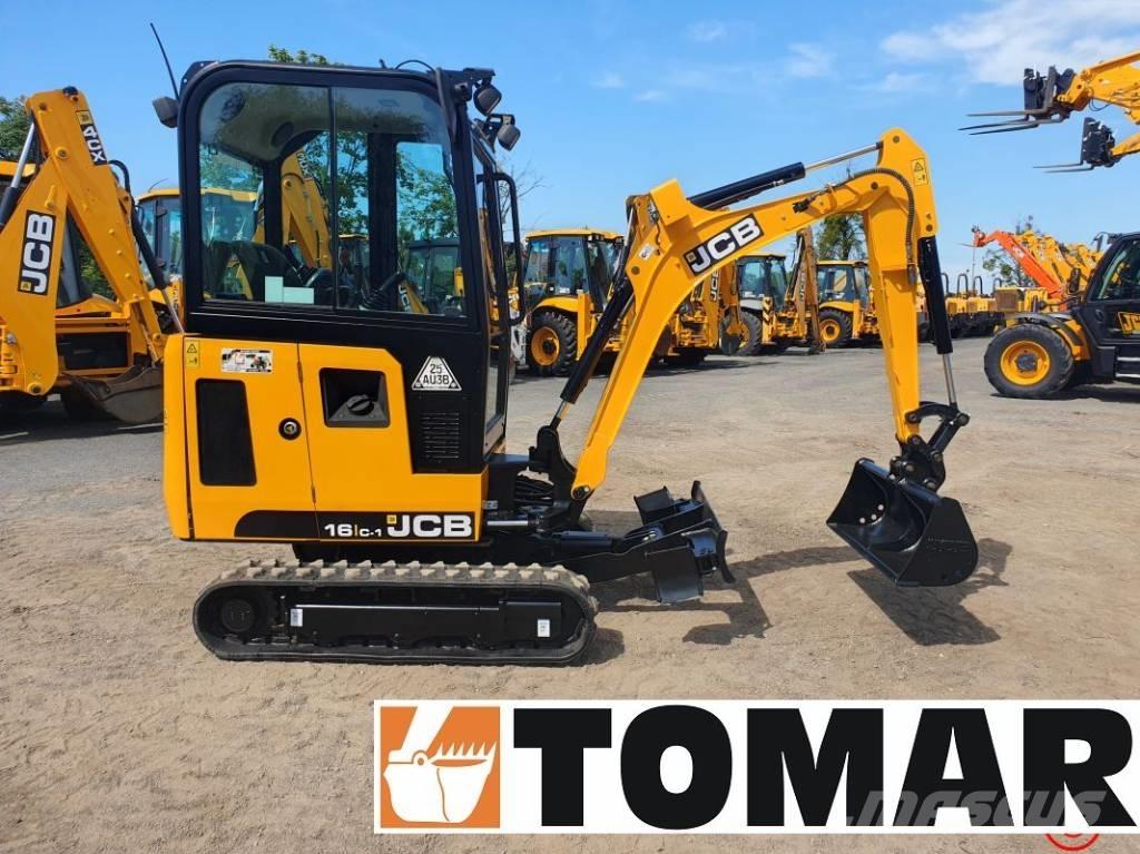 JCB 16 C-1 Miniekskavaatorid < 7 t