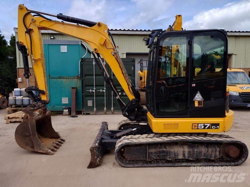 JCB 57 C-1 Miniekskavaatorid < 7 t