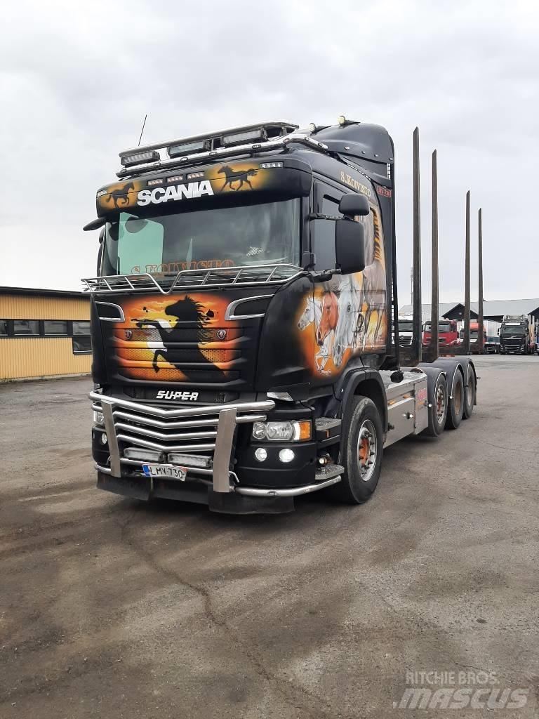 Scania R 730 Metsaveokid