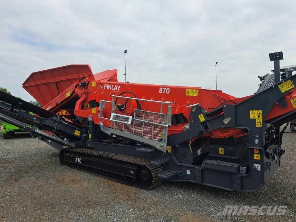 Terex Finlay 870 Iseliikuvad sõelad