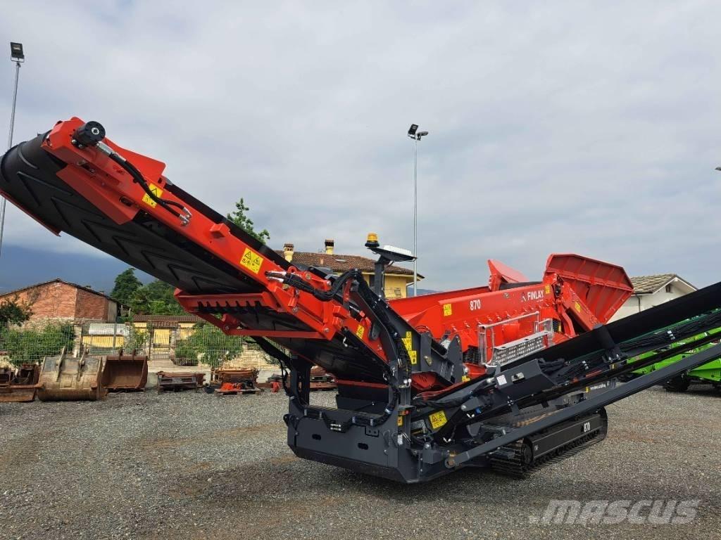 Terex Finlay 870 Iseliikuvad sõelad