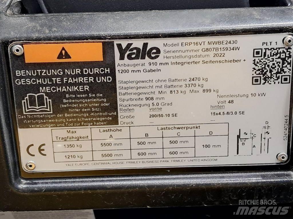 Yale ERP16VT Elektritõstukid