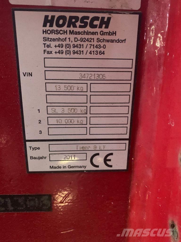 Horsch Tiger 8 LT Kultivaatorid