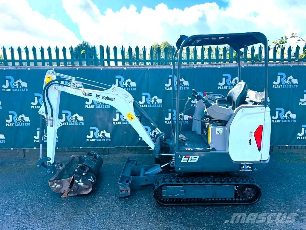 Bobcat E 19 Miniekskavaatorid < 7 t