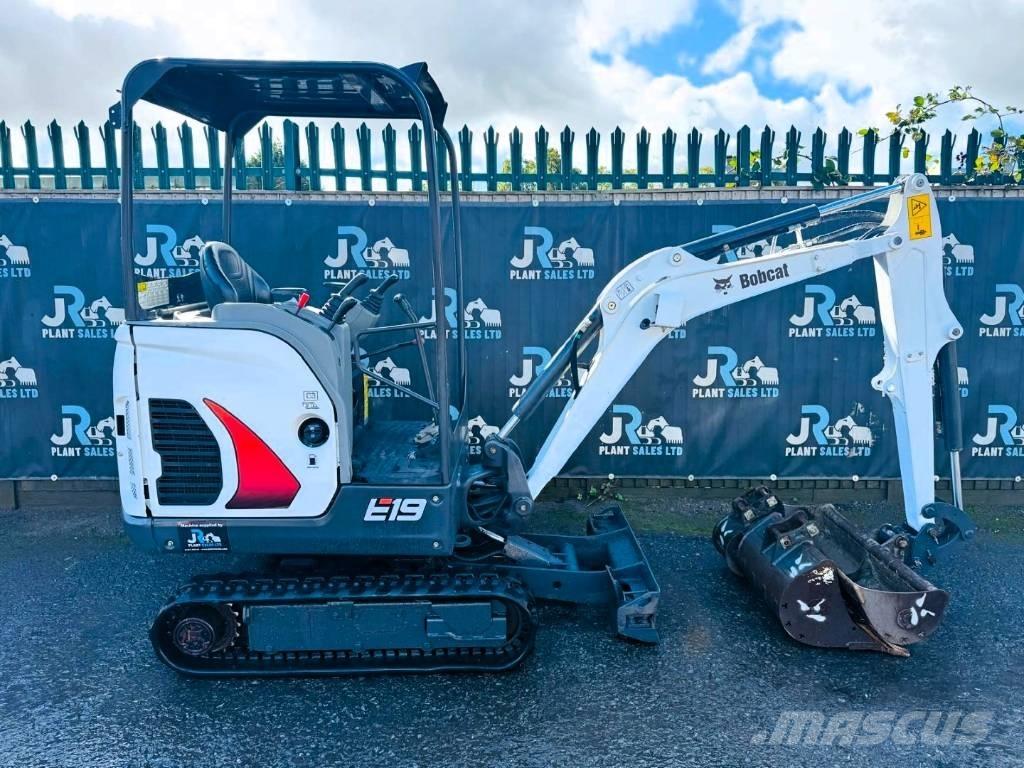 Bobcat E 19 Miniekskavaatorid < 7 t