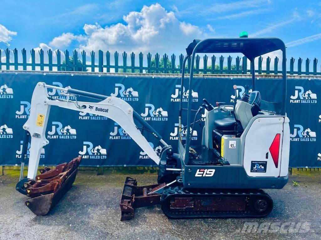 Bobcat E 19 Miniekskavaatorid < 7 t