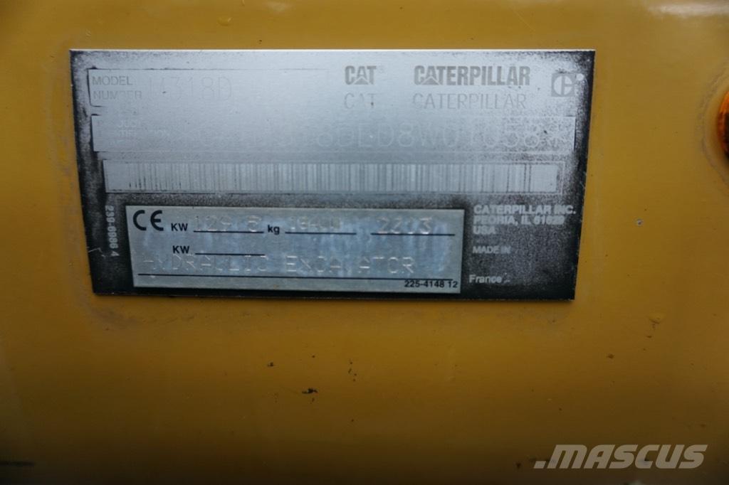 CAT M 318 D Ratasekskavaatorid