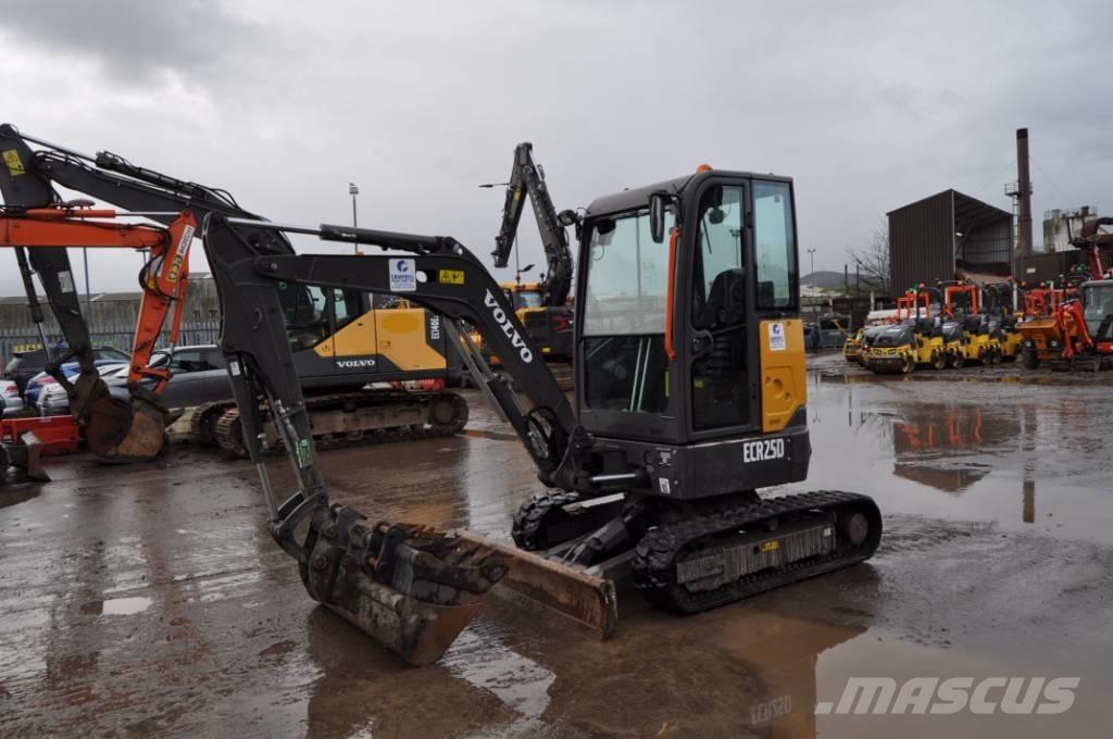 Volvo ECR 25 D Miniekskavaatorid < 7 t
