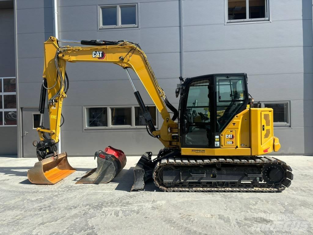 CAT 308 Väikeekskavaatorid 7t-12t