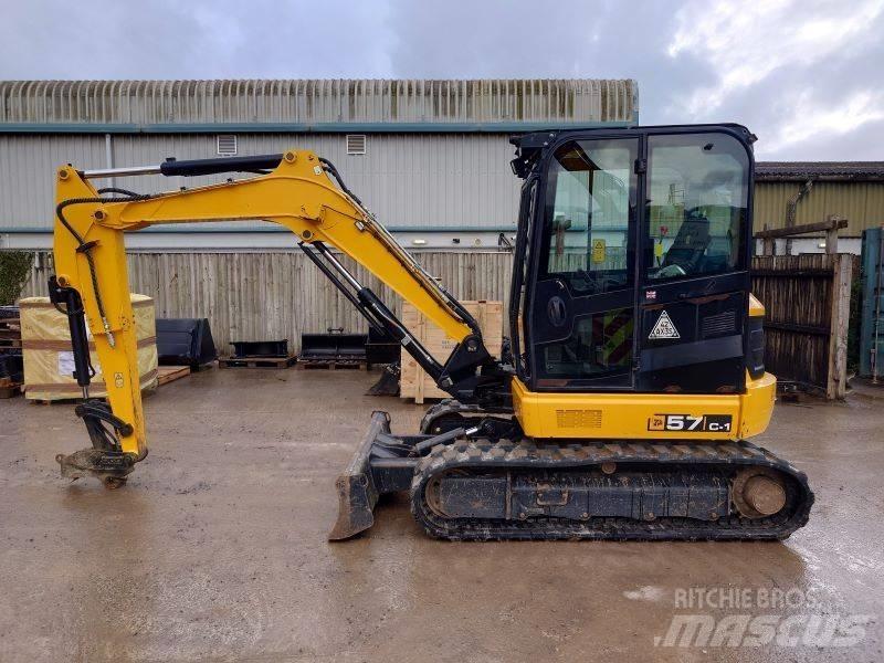 JCB 57 C-1 Miniekskavaatorid < 7 t