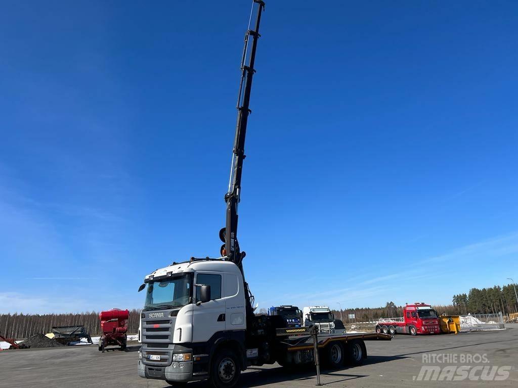Scania R 420 LB Kraanaga veokid