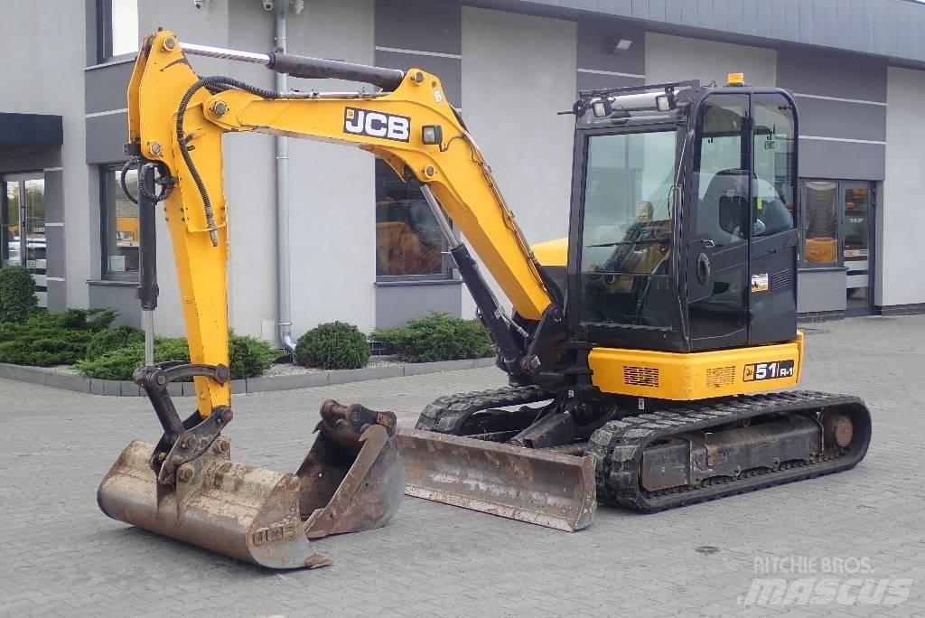 JCB 51 R-1 Miniekskavaatorid < 7 t