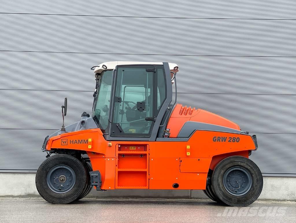 Hamm GRW 280-10 Pneumorehvidega rullid