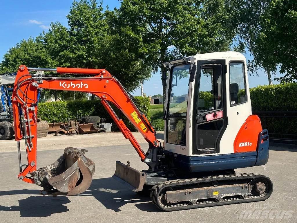 Kubota KX61-3 Miniekskavaatorid < 7 t
